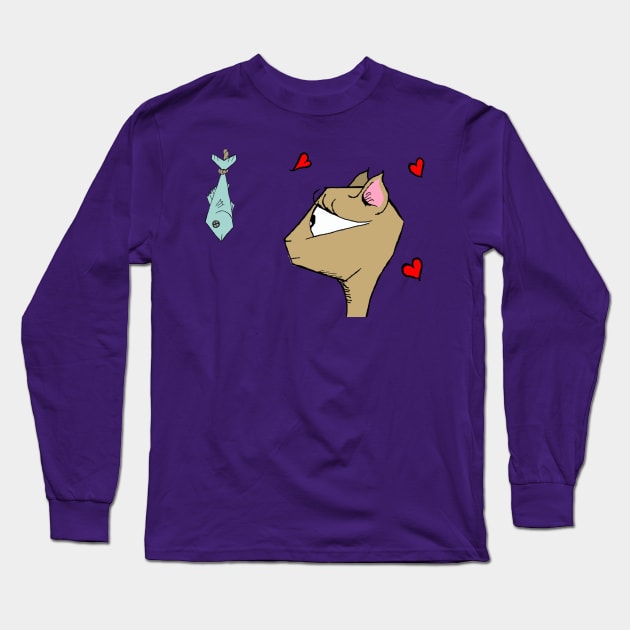 Love at first sight - The Fish Market Long Sleeve T-Shirt by Senomar